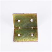 鎳色鐵角碼，家具鐵角碼60*40*40*2.0